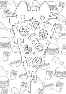 Pusheen Pizza !