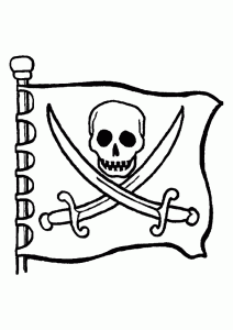 Desenhos Simples Para Colorir Gratuitos De Bandeiras Para Baixar