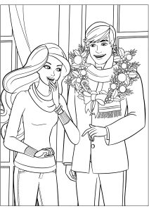 jogos da barbie e do ken para colorir  Cartoon coloring pages, Barbie  coloring, Barbie coloring pages