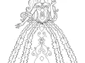 Desenho Da Barbie Grátis Para Imprimir E Colorir