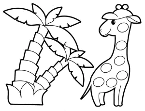 Dibujos para niños para colorear de animaux