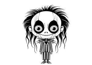 Versão kawaii do Beetlejuice