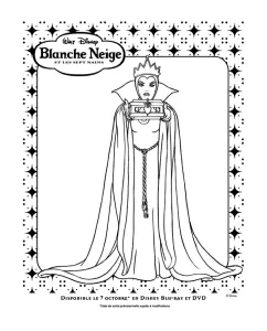 Dibujos Para Colorear Gratis De Branca De Neve Para Niños