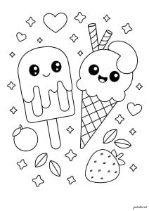 Desenhos Para Colorir De Comida Para Imprimir