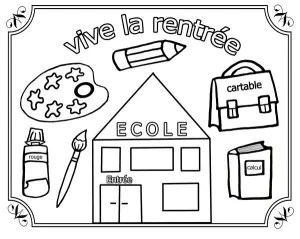 Páginas Para Colorir Gratuitas Para Descarregar No Regresso às Aulas