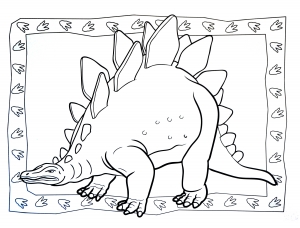 Desenhos Para Colorir De Dinossauros Para Descarregar