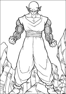 Desenhos Para Pintar e Colorir Dragon Ball Z - Imprimir Desenho 032