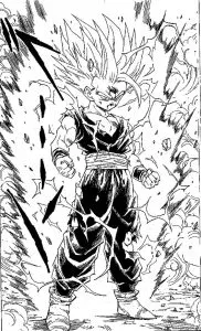 Coloração Grátis De Dragon Ball Z