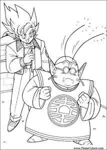 Desenhos Para Colorir De Dragon Ball Z Para Baixar