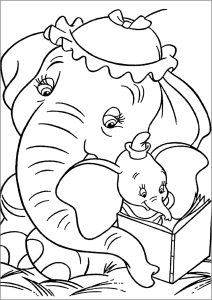 Dumbo e a sua mamã