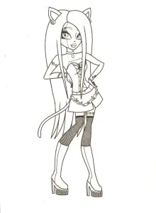 Ever After High : Monstro De Kitty Cheshire