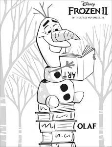 Frozen : O Reino do Gelo 2 : Olaf (avec texte)