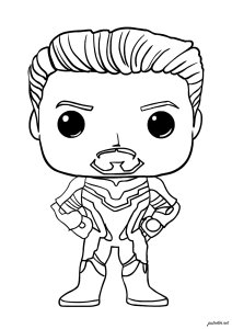 Desenhos para colorir de funko pop gratuitos para crianças