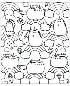 Desenhos para colorir gratuitos de kawaii para imprimir - Kawaii - Just  Color Crianças : Páginas para colorir para crianças