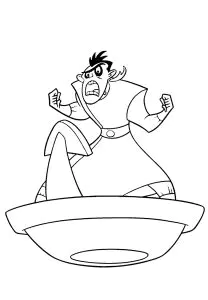 Dr. Drakken muito aborrecido