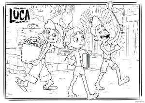 Luca, Alberto e Guilia