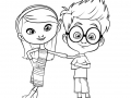 Sr. Peabody e Sherman's Time Travel Coloring Printable