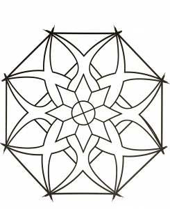 Mandala com pontos