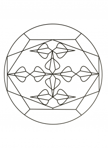 Mandala muito simples