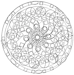 Mandala de borboleta