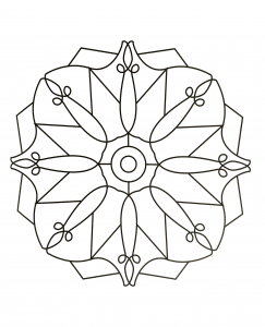 Mandalas-a-imprimer-54 - Mandalas - Just Color Crianças : Páginas para  colorir para crianças