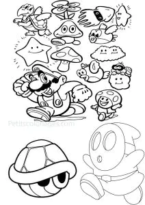 Várias Personagens Bem Conhecidas Dos Fãs Dos Jogos Mario