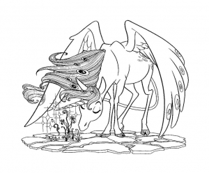 Imagem da Mia e eu para descarregar e colorir