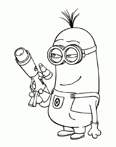 Minions Coloring for Kids