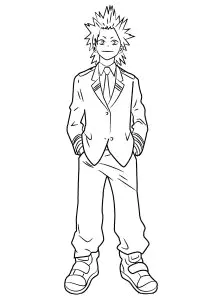 Desenhos para colorir de my hero academy para imprimir