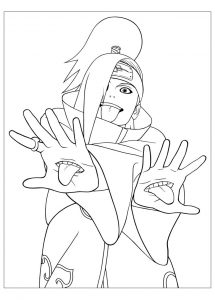 desenhos para colorir hokage  Manga coloring book, Anime lineart, Naruto  drawings easy