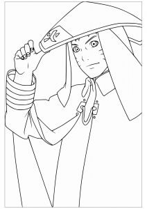 10 desenhos de Naruto para baixar, imprimir e colorir - Naruto Hokage