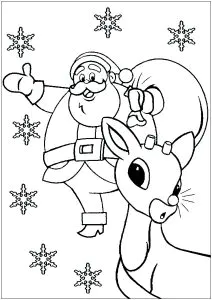 Rudolph, A Rena Do Nariz Vermelho E O Pai Natal