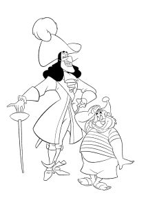 Capitão Gancho e Mister Smee