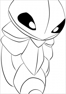 Desenhos de Mewtwo Grátis para Colorir e Imprimir 