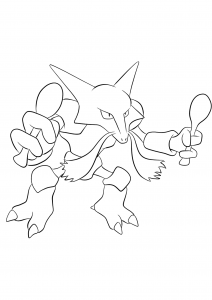 <b>alakazam</b>  No.65 : Geração I Pokémon