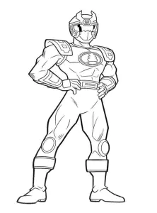 Power Rangers Para Colorir Páginas Para Crianças
