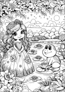 Desenhos Para Colorir Gratuitos De Princesas Para Baixar