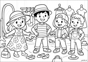 O vendedor de roupas