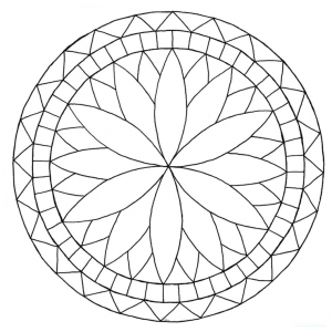 Páginas Para Colorir Rosetas Para Crianças Imprimíveis