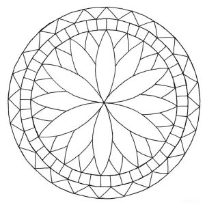 Páginas Para Colorir Rosetas Para Crianças Imprimíveis