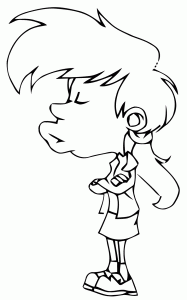 Desenho gratuito da Titeuf para descarregar e colorir