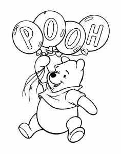 Imagem De Winnie The Pooh Para Imprimir E Colorir