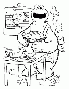Sesame Street Coloring Para Descarregar Gratuitamente