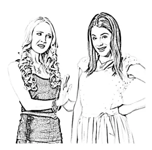 Dibujos Para Colorear De Violetta Para Imprimir Y Colorear