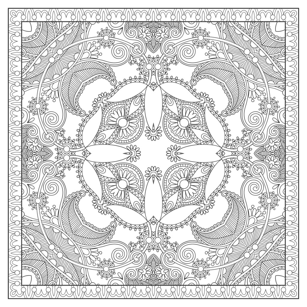 Magnificient Square Mandala !