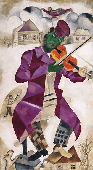 Marc Chagall - The Green Violonist - 1923-1924 - New York