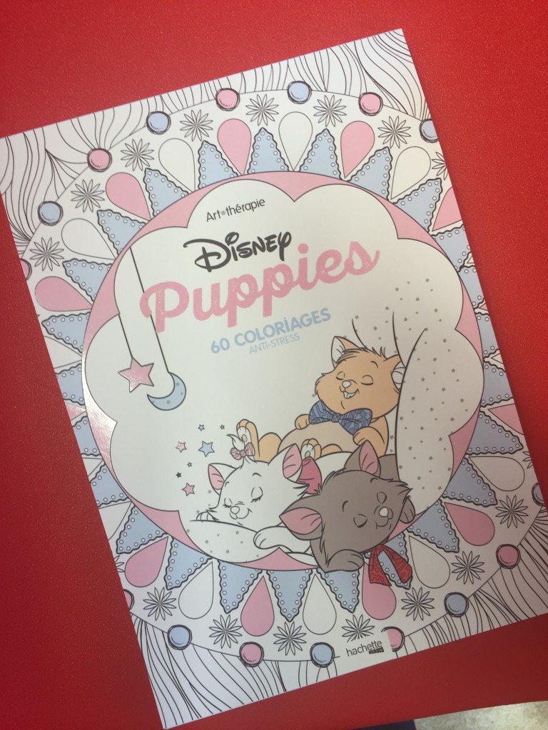 disney puppies coloring book cover