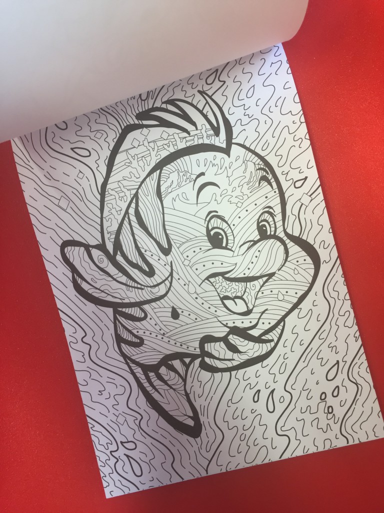 disney puppies coloring book : ariel fish