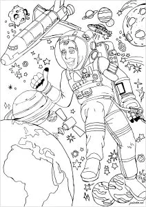 Paseo Espacial Para Thomas Pesquet