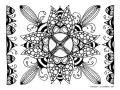 Diseño Abstracto Con Aspecto De Flor